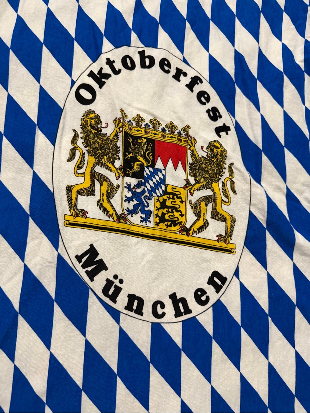 Vintage Oktoberfest München AOP Shirt Size Medium